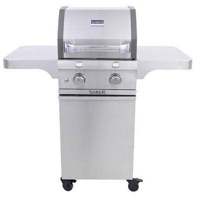 Saber Deluxe Stainless 2-Burner Grill