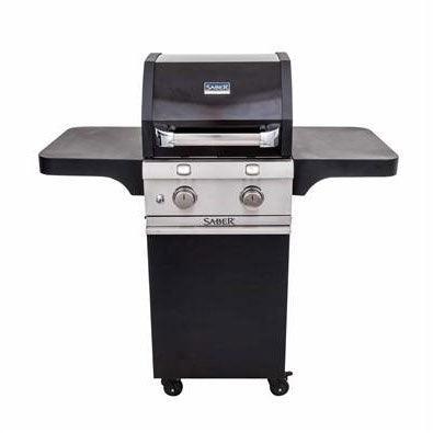 Saber Deluxe Black 2-Burner Grill