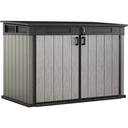 Keter 6′ x 3′ Oakland Grande Store Heavy Duty Plastic Shed – Grey