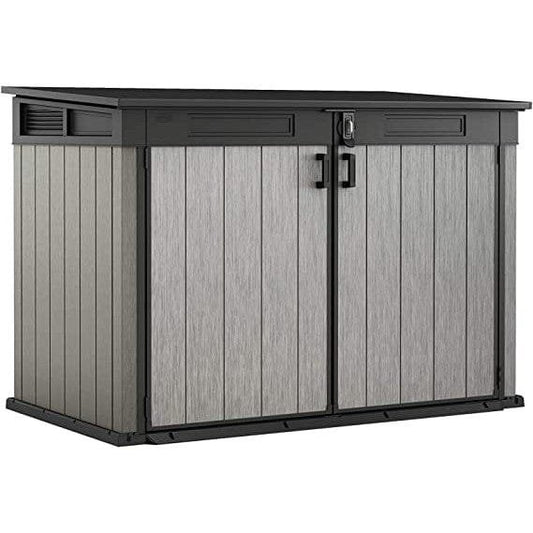 Keter 6′ x 3′ Oakland Grande Store Heavy Duty Plastic Shed – Grey