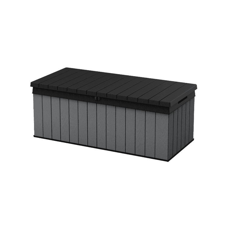 Keter Darwin 380L Plastic Storage Box – Grey