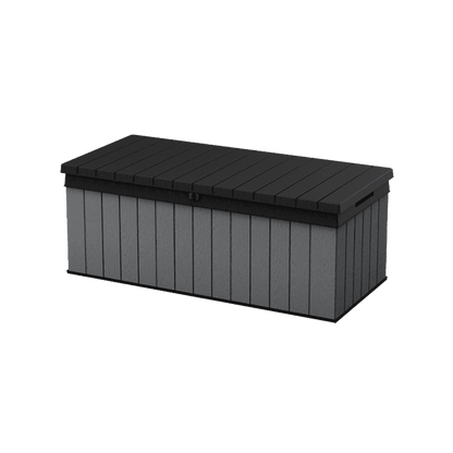 Keter Darwin 380L Plastic Storage Box – Grey