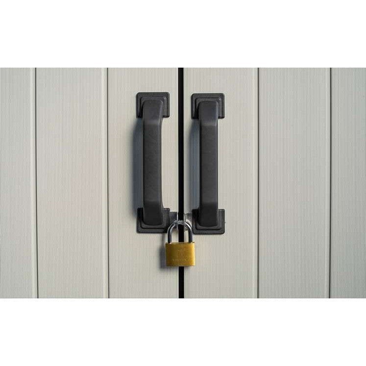 Keter Premier tall Grey 1400L Garden storage 4×2 ft 1704mm 1400mm