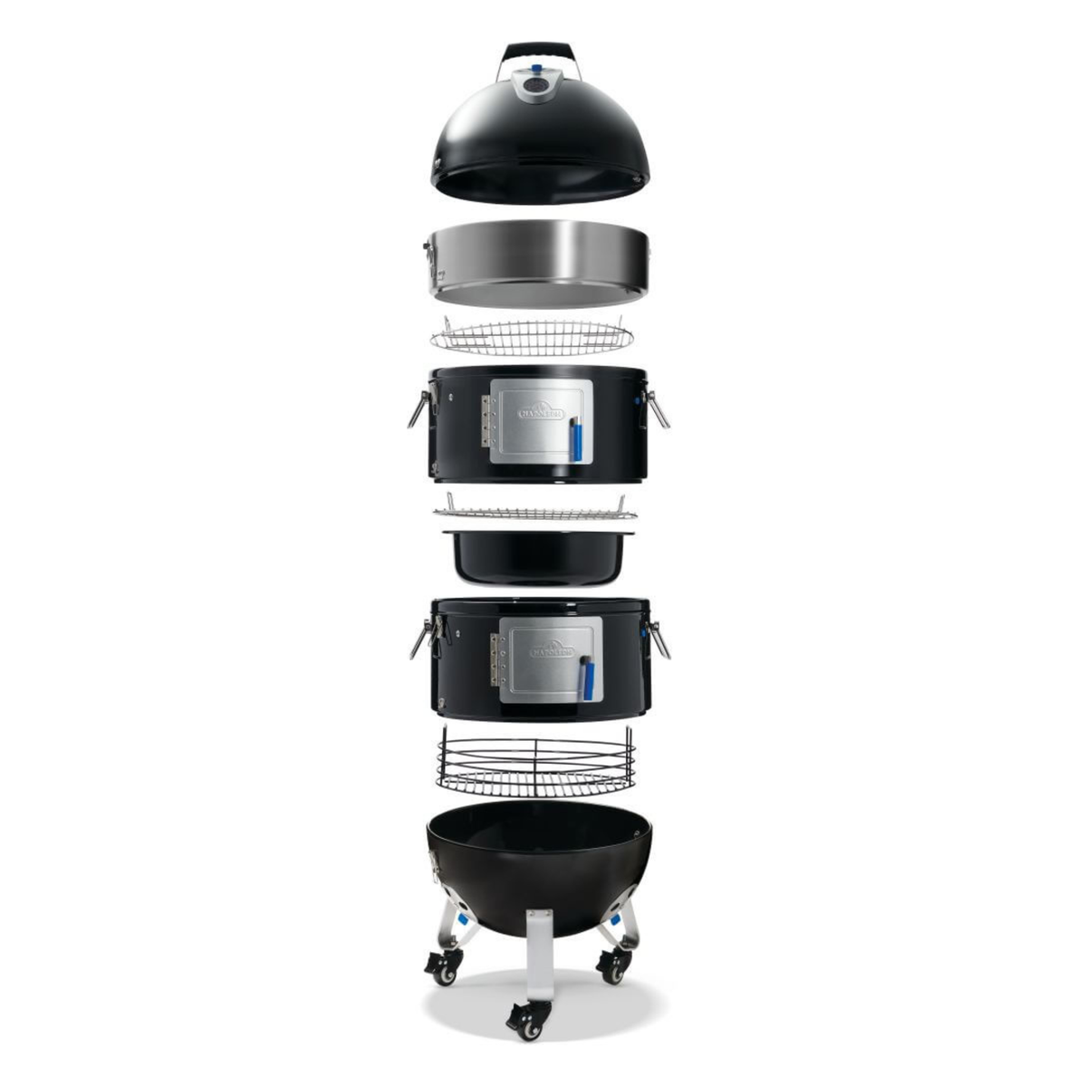 Napoleon Apollo 18″ AS18K Charcoal Grill and Water Smoker