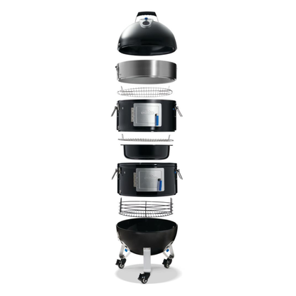 Napoleon Apollo 18″ AS18K Charcoal Grill and Water Smoker