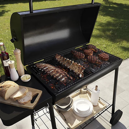 GoodHome Tehama Black Charcoal BBQ 360 x 395mm x 2pcs