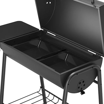 GoodHome Tehama Black Charcoal BBQ 360 x 395mm x 2pcs