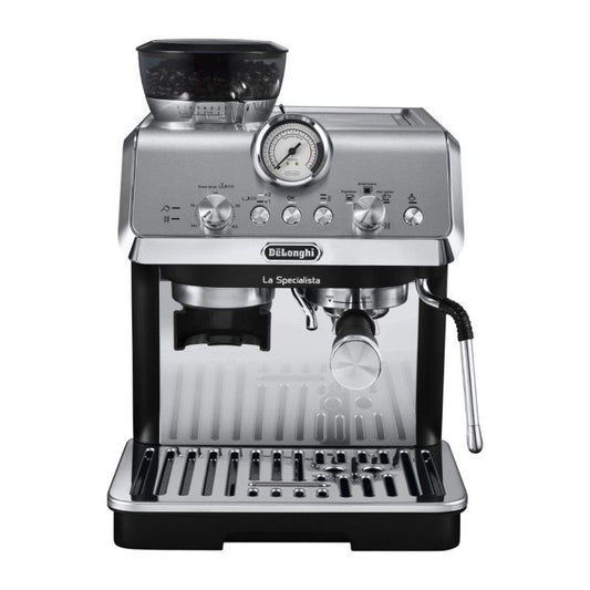 DeLonghi La Specialista Arte Compact Manual Bean to Cup Espresso Coffee Machine EC9155-MB