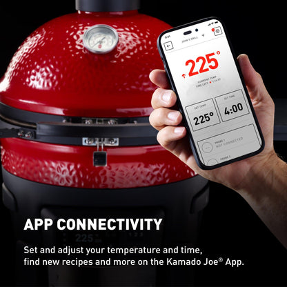 Kamado Joe Konnected Joe Digital Charcoal Grill and Smoker